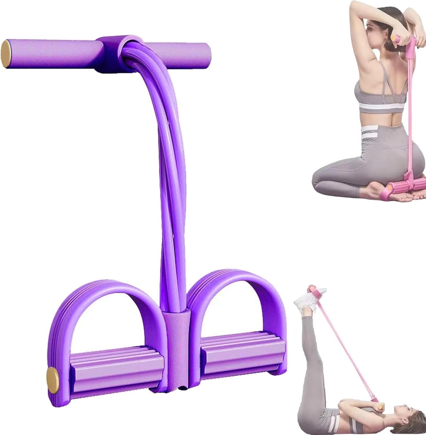 Yoga Fitness Resistance Band - Elastyczna taśma oporowa do ćwiczeń jogi,